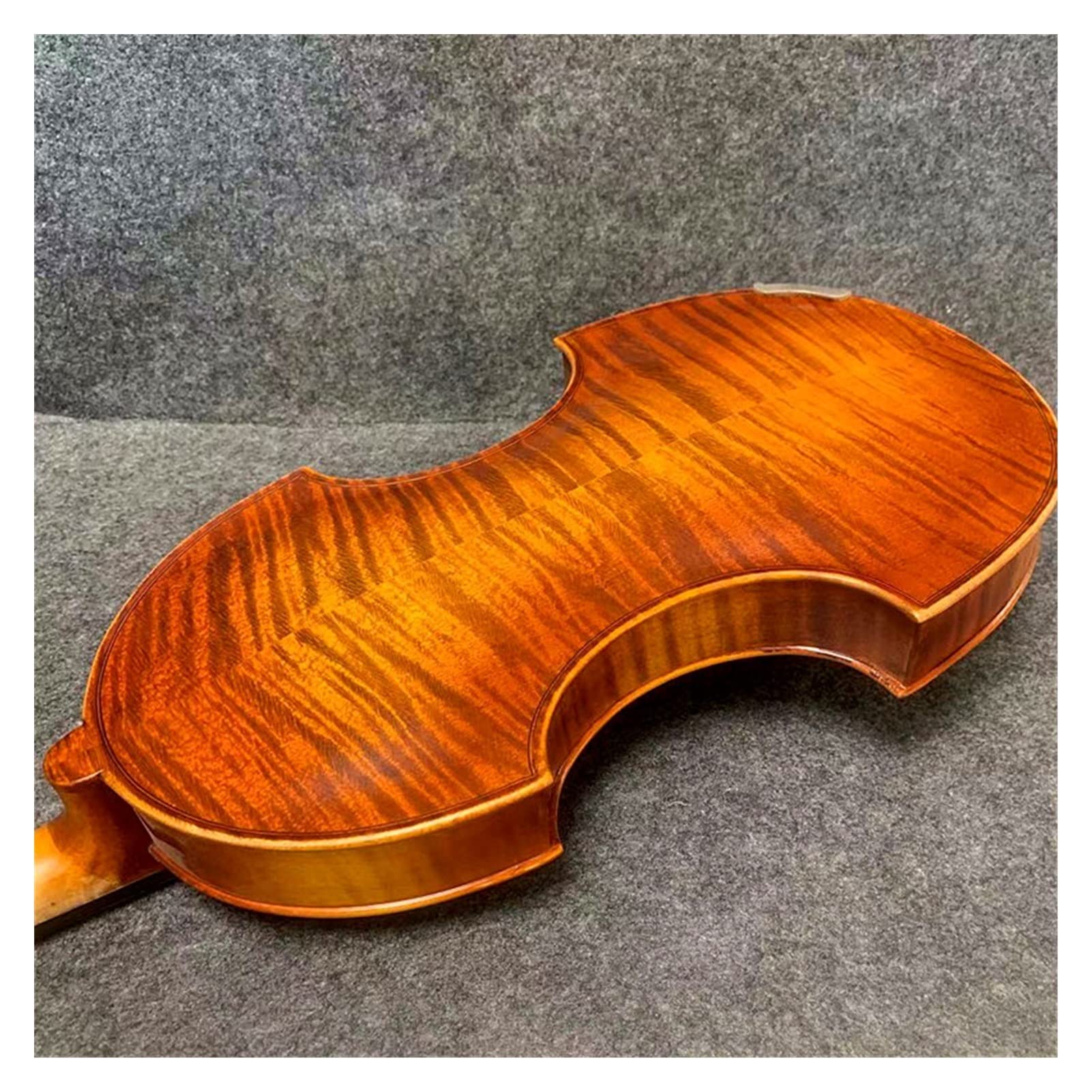 希少裏板彫刻】 J.B.ルジェリラベル バイオリン 4/4 バロック仕様 希少